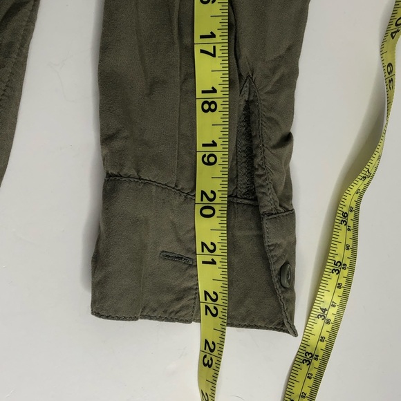 BeachLunchLounge Light Green Button Down Shirt XS - Picture 7 of 8